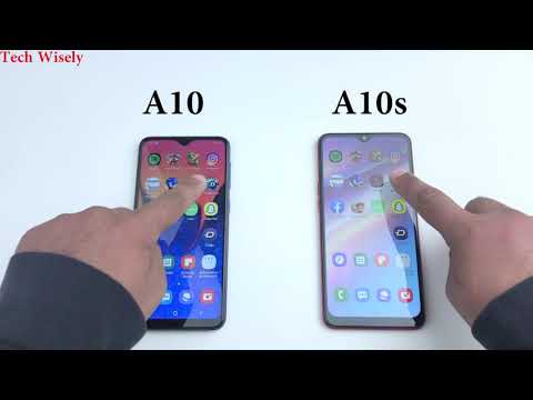 SAMSUNG A10s VS A10 Speed Test