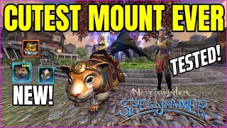 Best Looking Mount Giant Space Hamster New Companion New Lockbox - Neverwinter Mod 27