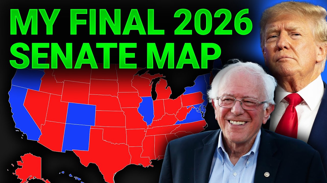 My FINAL 2026 US Senate Map Prediction... SHOCKING Results! - YouTube