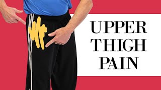 Upper Thigh/ Leg Pain; From Pinched Femoral Nerve or Meralgie Paresthetica? SelfTest & Fix.