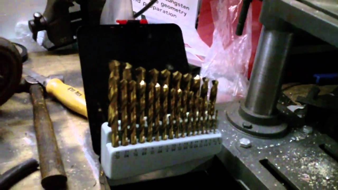 Harbor Freight Drill Bit set review YouTube
