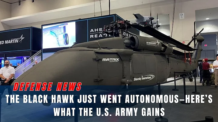 Sikorsky U-Hawk: The Fully Autonomous Black Hawk Revolution
