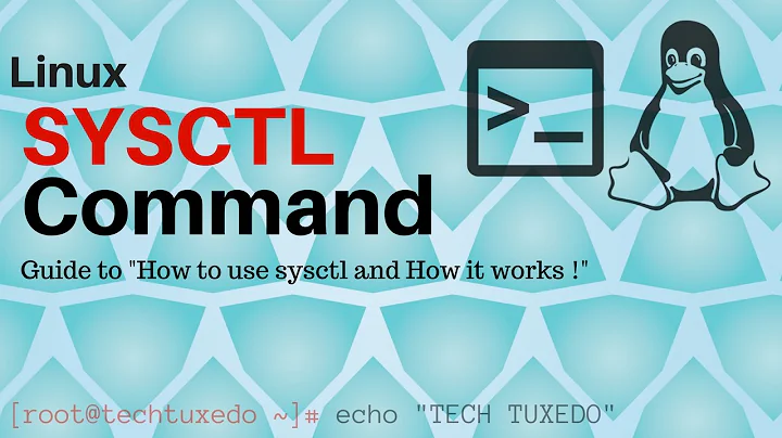 Sysctl command (Linux Tutorial)