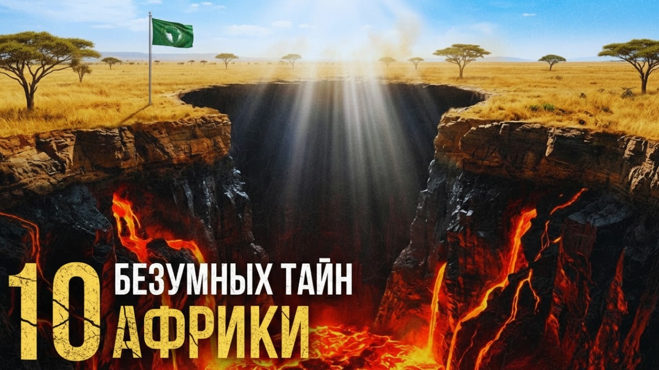 10 УДИВИТЕЛЬНЫХ Тайн Африки, Вы Точно Не Знали