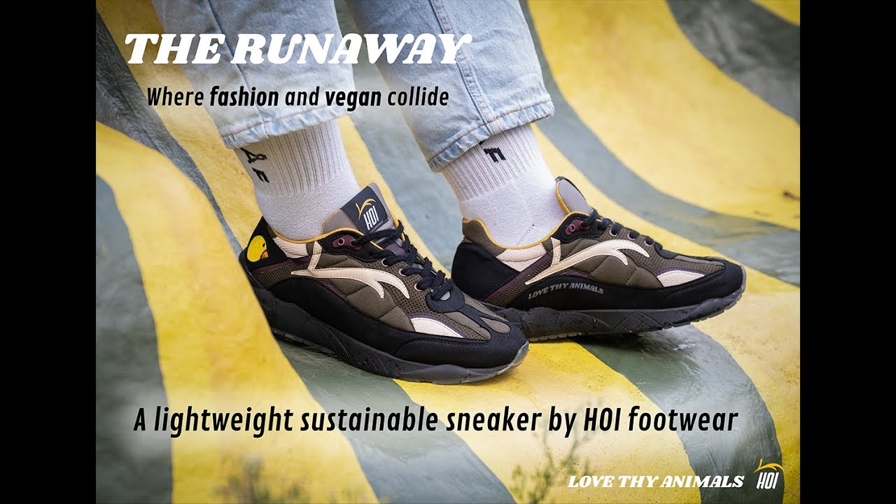RUNAWAY- the ultimate vegan sneaker.