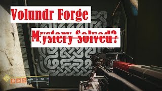 Volundr Forge Hidden Map Solved? Volundr Forge Hidden Map Solved?