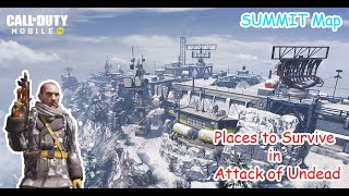 ATTACK OF UNDEAD | Places to Survive | SUMMIT Map | CODM Gameplay