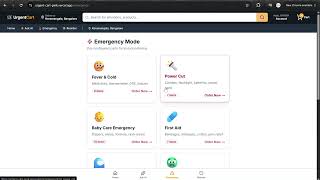 UrgentCart || Amazon Hackon Submission by Team Hope