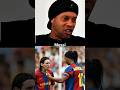 Ronaldinho en Larmes : Ce Que Messi a Fait Pour Lui Est Incroyable 😱🥺 #football #shorts #ronaldinho