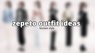 Zepeto outfit ideas, only coins | ver korean style || zepeto Indonesia screenshot 4