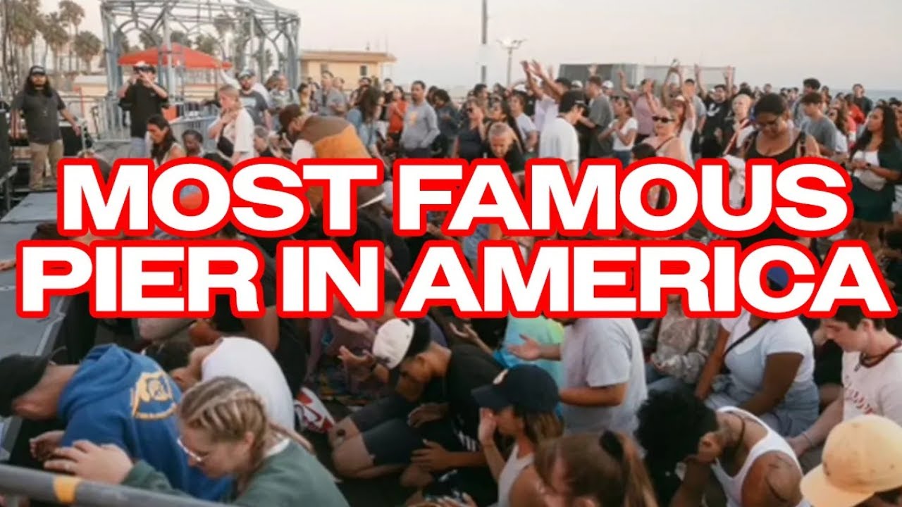 Thousands hear the gospel on the most famous pier in America!