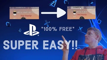 How to change your PS4 name *EASY* - Tutorial | 100% Free!
