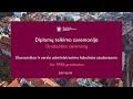 Diplom teikimo vu ekonomikos ir verslo administravimo fakulteto absolventams transliacija  2021