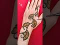 Back hand mehndi design #shorts #mehndi #trending