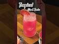 Tropical Gin & Tonic #cocktail #happyhour #tropical #recipe
