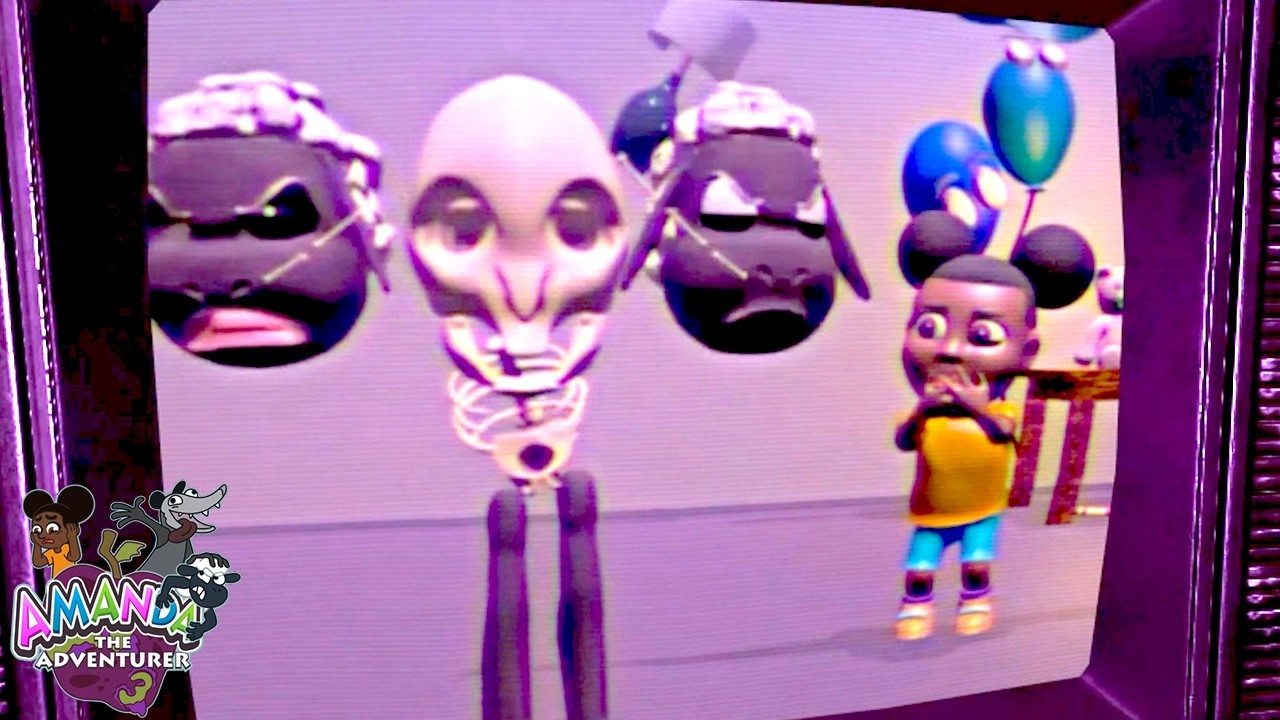 完結！不気味すぎる「呪われた子供番組」の秘密を暴くホラーゲーム【Amanda the Adventurer 3】真エンディング回収