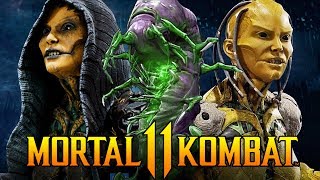 Mortal Kombat 11 - D'Vorah can Transform! + New Attacks & More!!