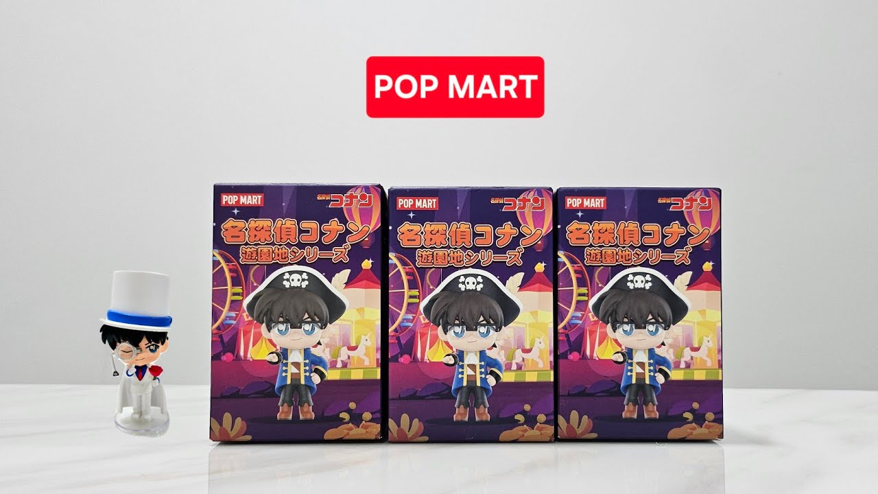 POP MART DETECTIVE CONAN Carnival Series Figures UNBOXING Part II