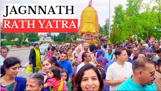 Jagnnath Rath Yatra In America 2023 | Hindu Celebration | Hindi Vlog #iskon #celebration