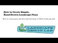 Plan Planting Architecture Landscape