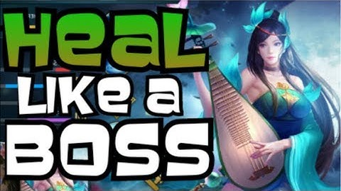 HEAL LIKE A BOSS w/ LOTUS! Heroes Evolved