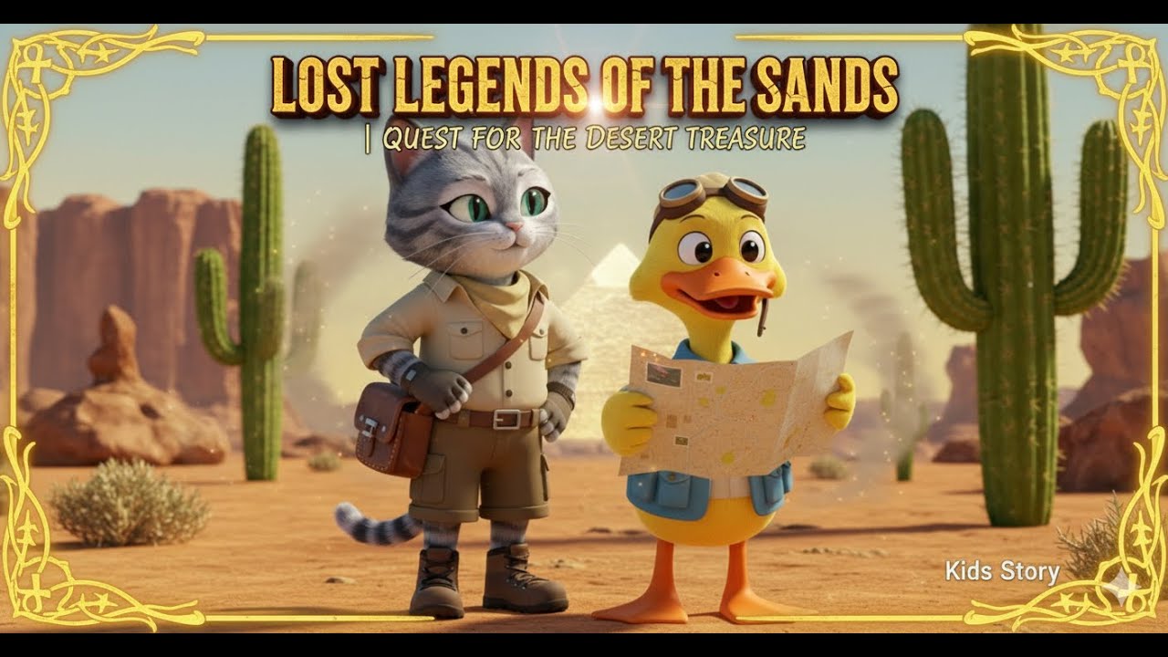 A Magical Desert Adventure with Mika & Dex | Kids Story