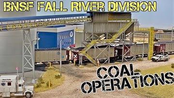 MODERN BNSF Fall River Division - Realistic Coal Operations in HO Scale