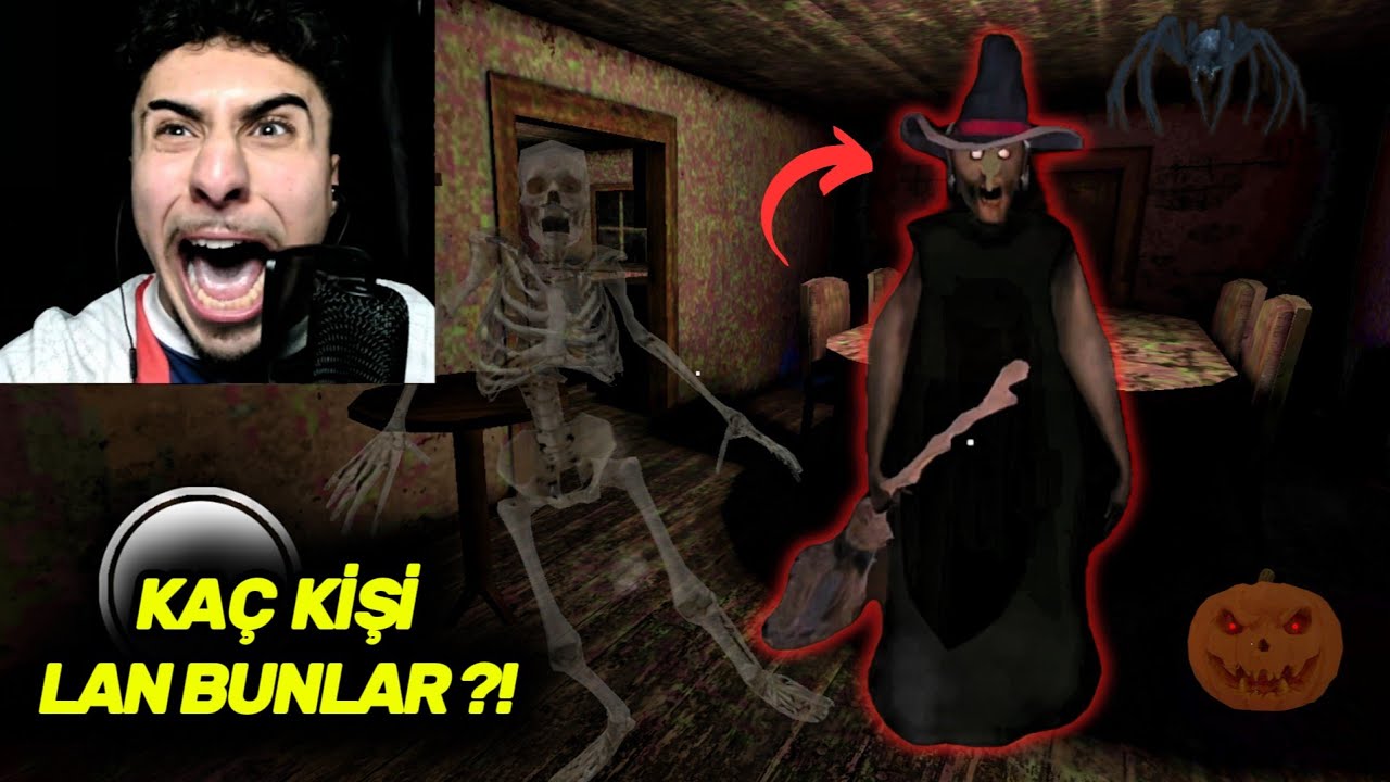 GRANNY HALLOWEEN MODUNU EXTEREME MODDA BİTİRMEYİ DENEDİM - ÇOK BEKLENEN O VİDEO !