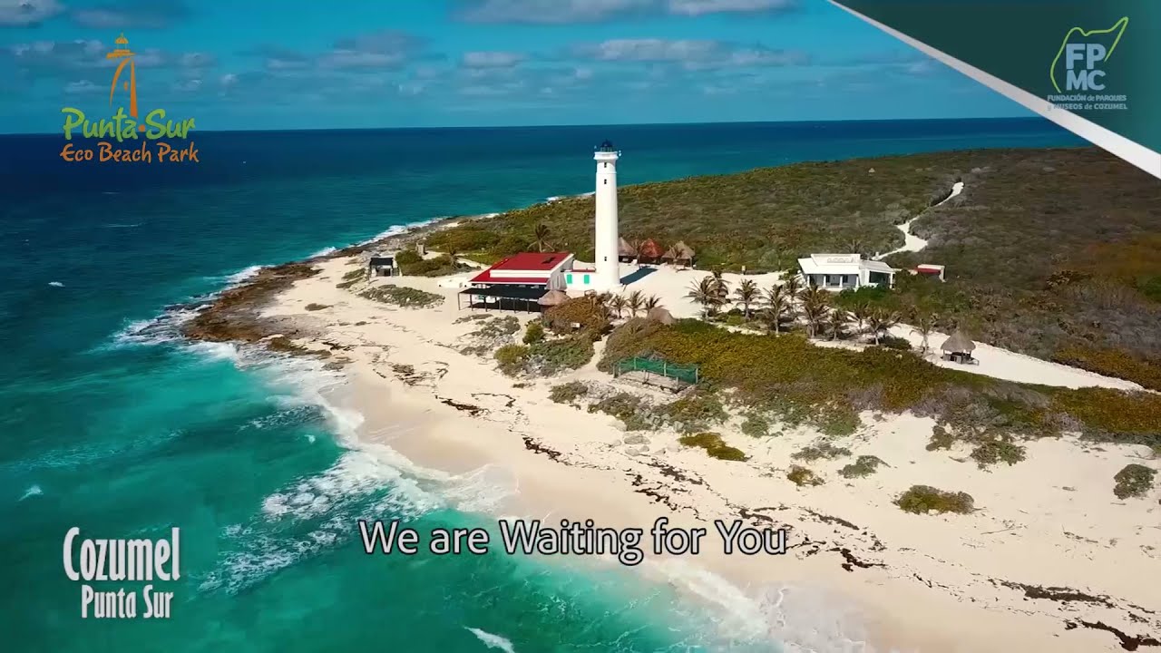 Museo de la Navegación / Faro Celarain en PUNTA SUR ECO BEACH PARK - YouTube