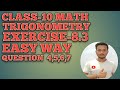 Class 10 maths. Trigonometry 8.3  Trigonometry formula one shorts #maths #education #class10th
