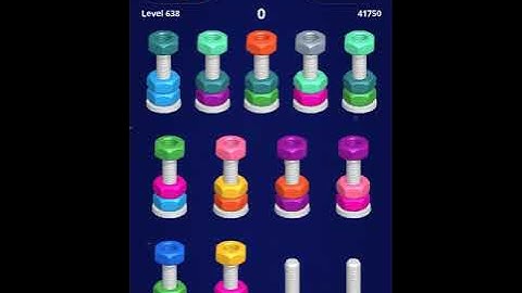 Sort Nuts Level 631 - 640 Walkthrough | PuzzleChallenge ✔️