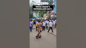 TNPSC GROUP 4 COUNSELLING DAY 1 💯💥