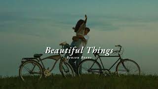 Vietsub | Beautiful Things - Benson Boone | Lyrics Video