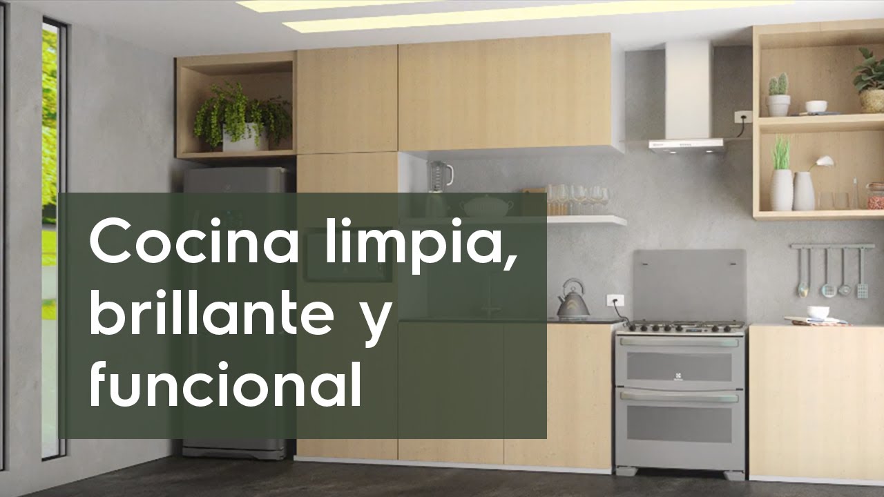 Cómo limpiar tu cocina doble horno Electrolux? - YouTube