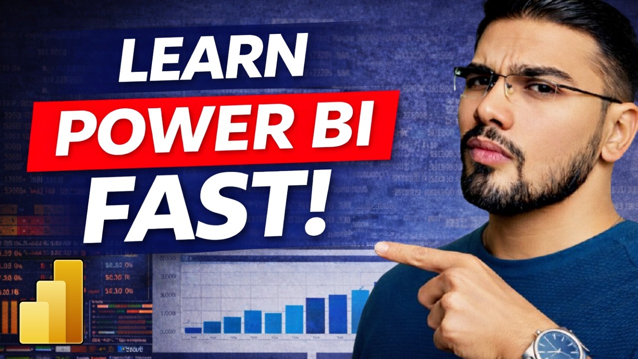 How I Would Learn Power BI FAST in 2026 (If I Had to Start Over) - YouTube