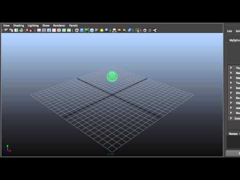 PyMel Procedural Animation in Maya
