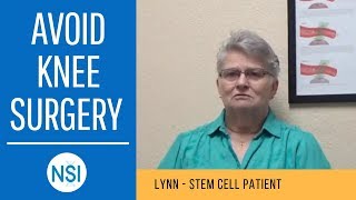How to Avoid Knee Surgery | NSI Stem Cell Patient