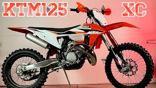KTM125 XC Review // First Impressions 2021