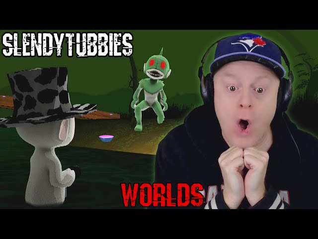 YETI TUBBY APPEARED & ATTACKED ME!! SLENDYTUBBIES WORLDS - HAT HUNTING {  PART 3 } 