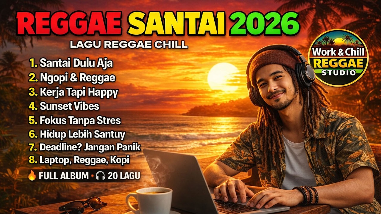 Reggae Chill 1 Jam Nonstop – Musik Santai Sambil Ngopi