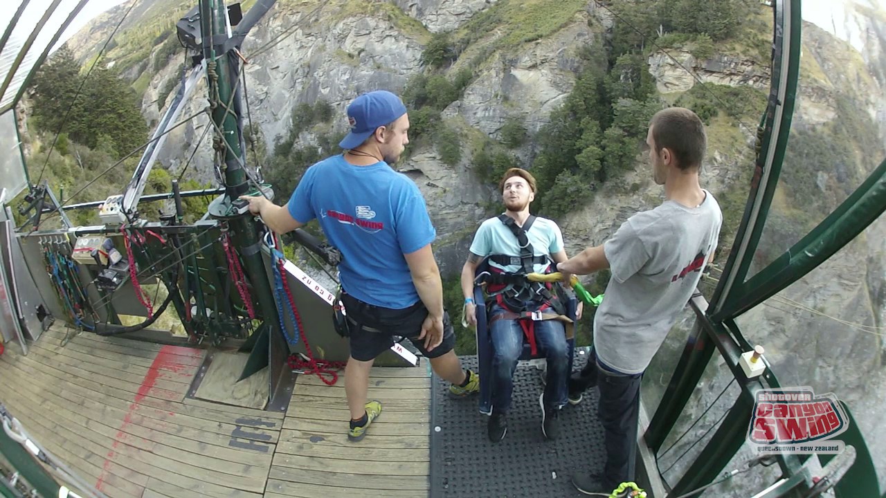 The Chair Shotover Canyon Swing Queenstown, New Zealand YouTube