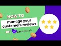How to manage your customers reviews on EmailWish