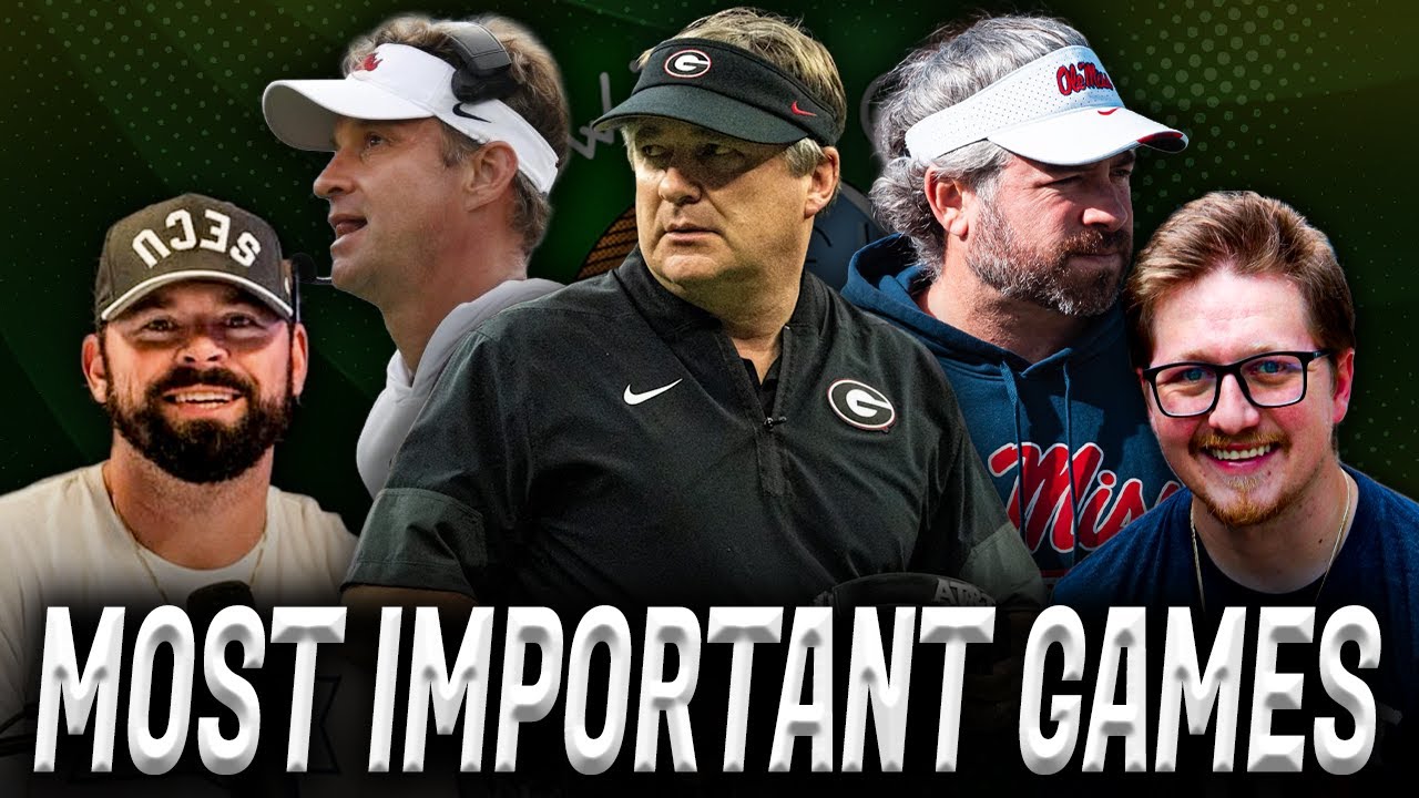 MOST IMPORTANT GAME For Each SEC Football Team In The 2026 Season