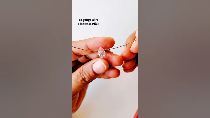 How to wire wrap Briolette’s easily? #wirewrapping #wirewrappingtutorial