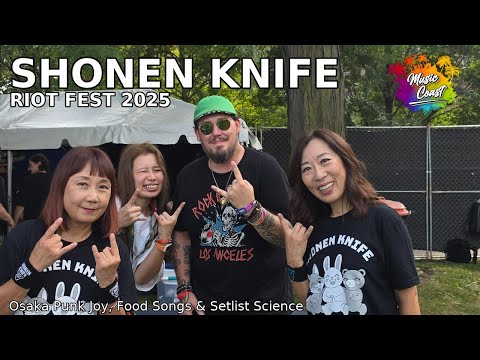 Shonen Knife at Riot Fest 2025 | Osaka Punk Joy, Food Songs & Setlist Science