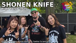 Shonen Knife at Riot Fest 2025 | Osaka Punk Joy, Food Songs &amp; Setlist Science