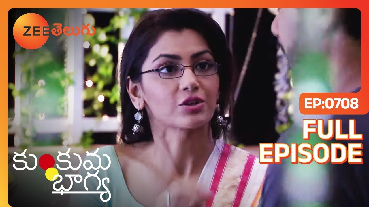EP 708Кумкум Бхагья - Индийское телешоу телугу - Же Телугу
