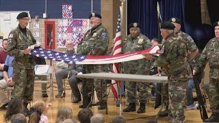 Thomas Jefferson Elementary School honors area veterans