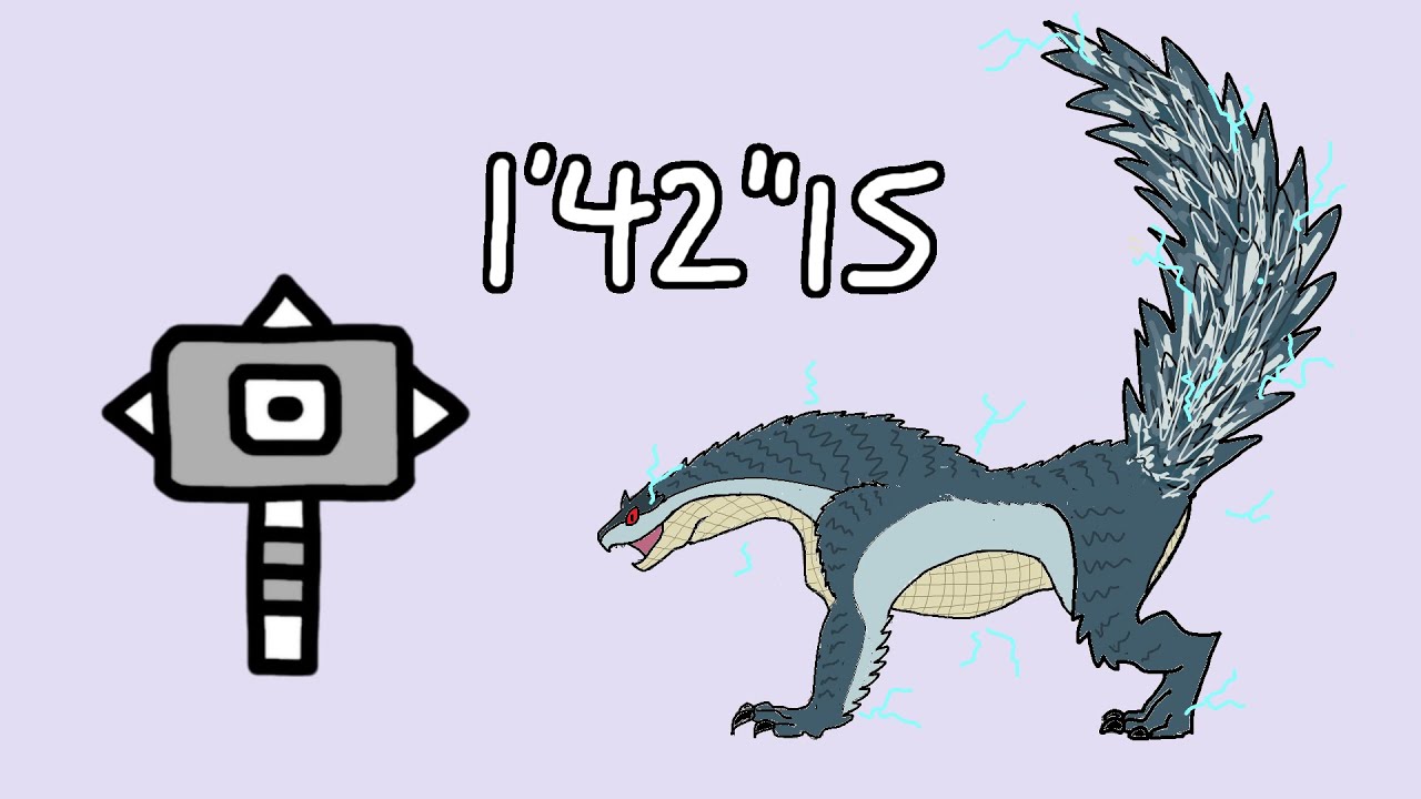 monster hunter rise sunbreak tobi kadachi hammer solo 1'42"15 YouTube