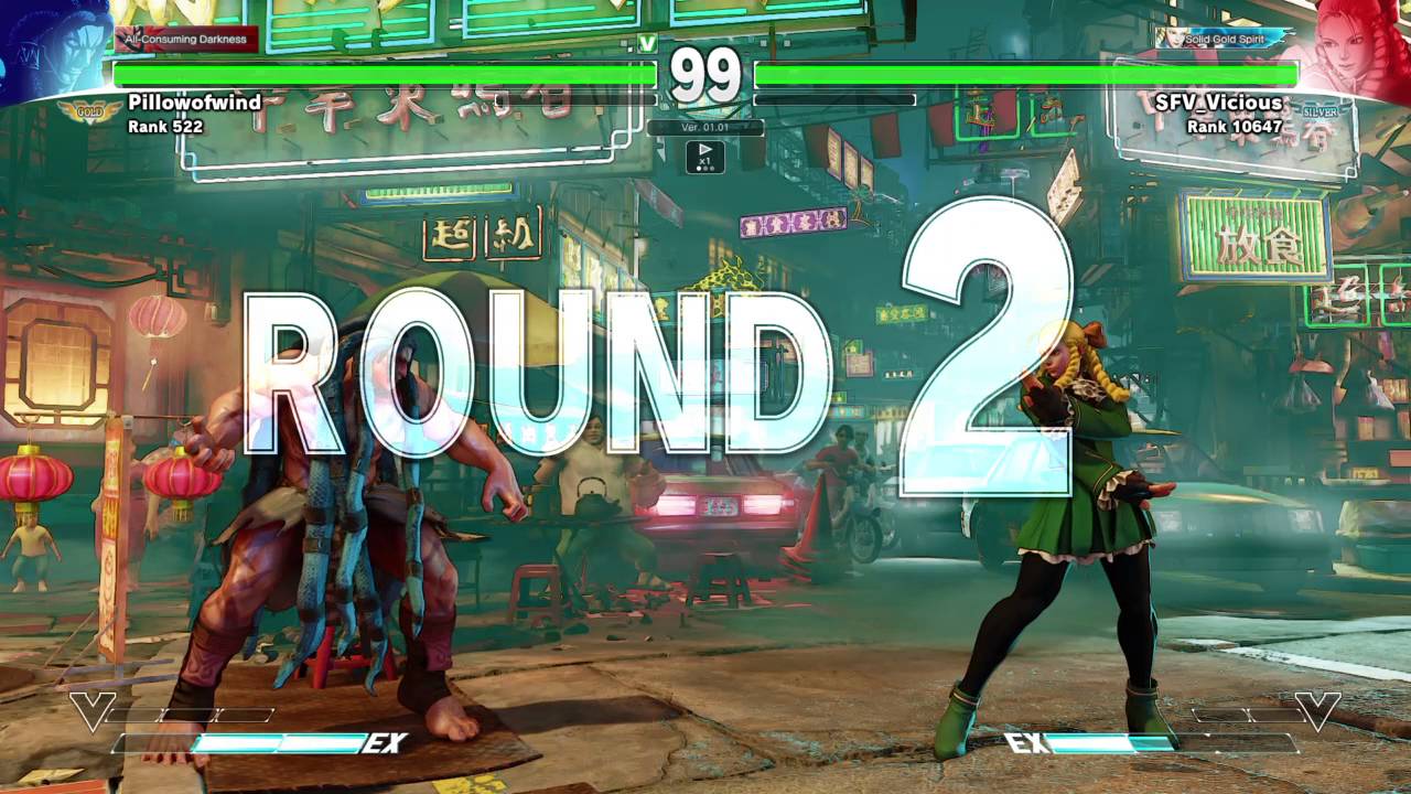 SFV - Ranked Matches: Vicious (Karin) Vs Pillowofwind (Necalli)